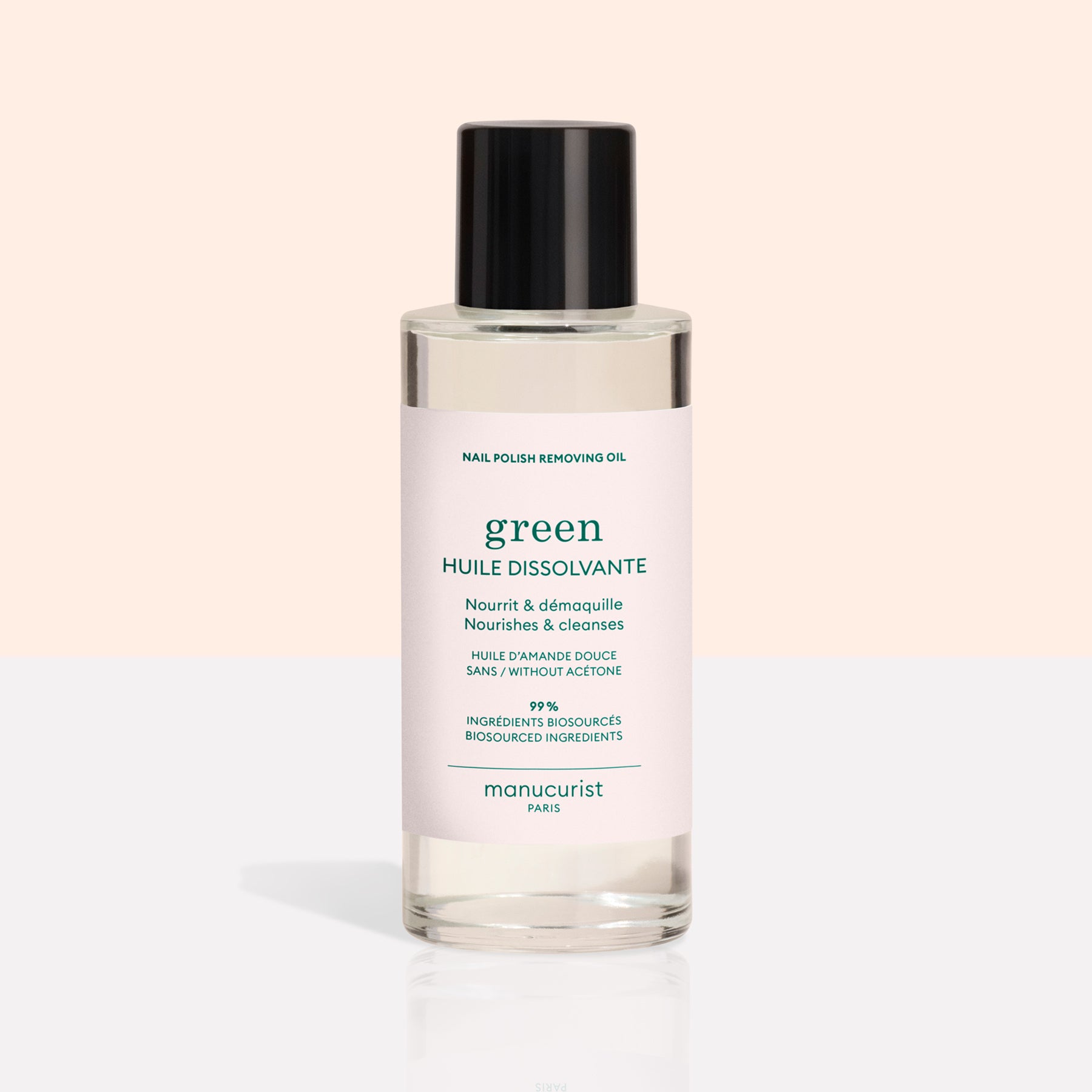 Green Nail Polish Removing Oil