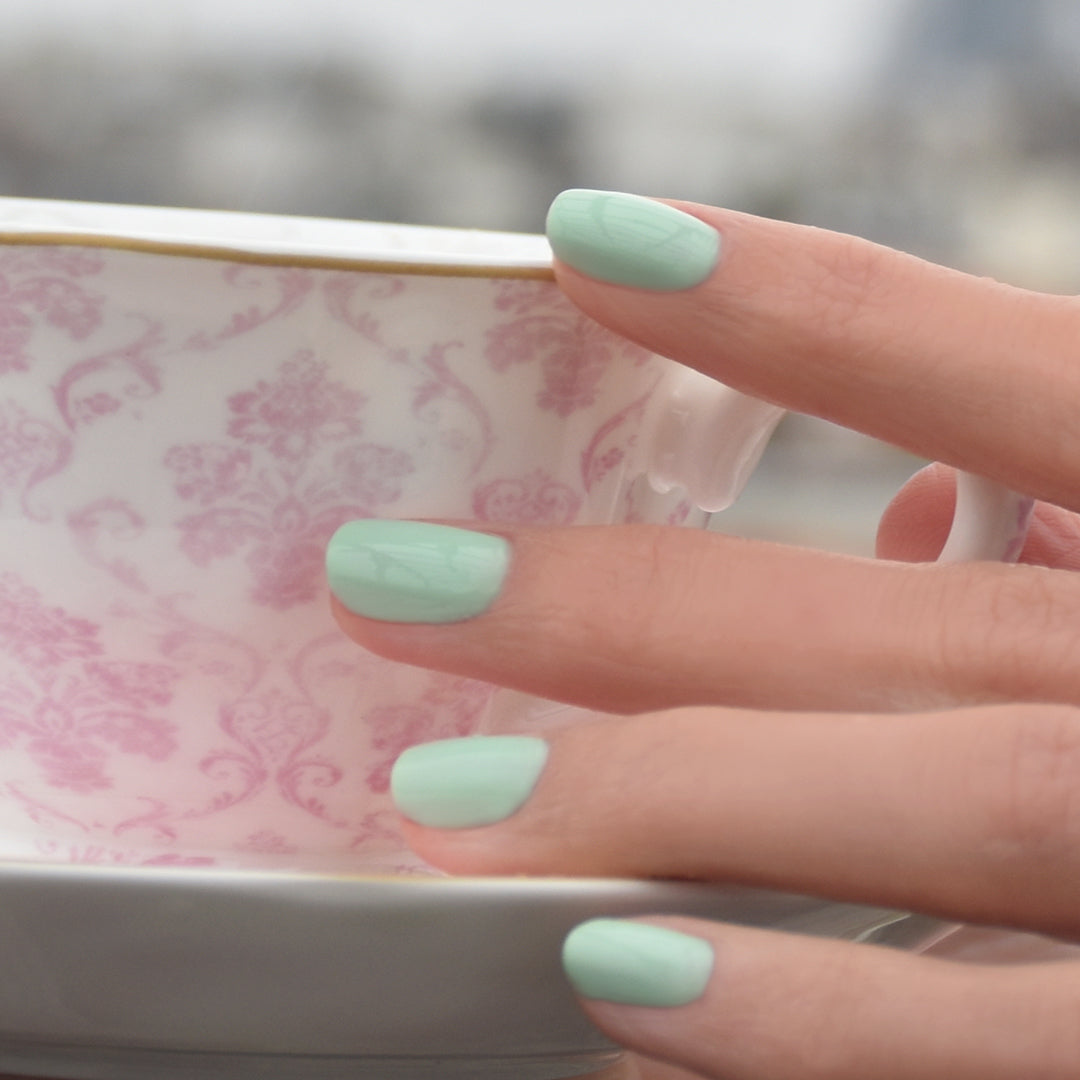 A close-up of a hand with Manucurist&