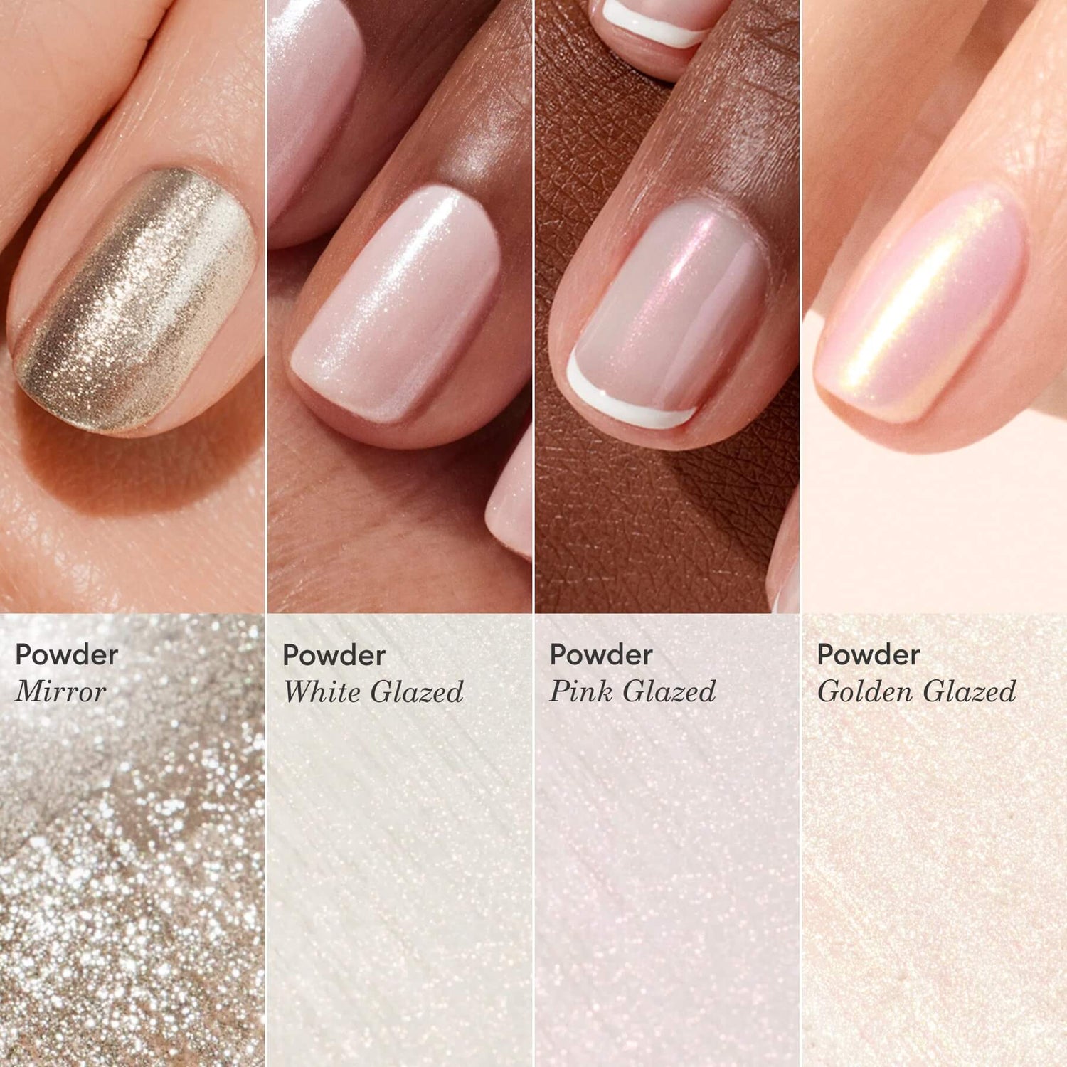Pink Glazed Effect Powder
