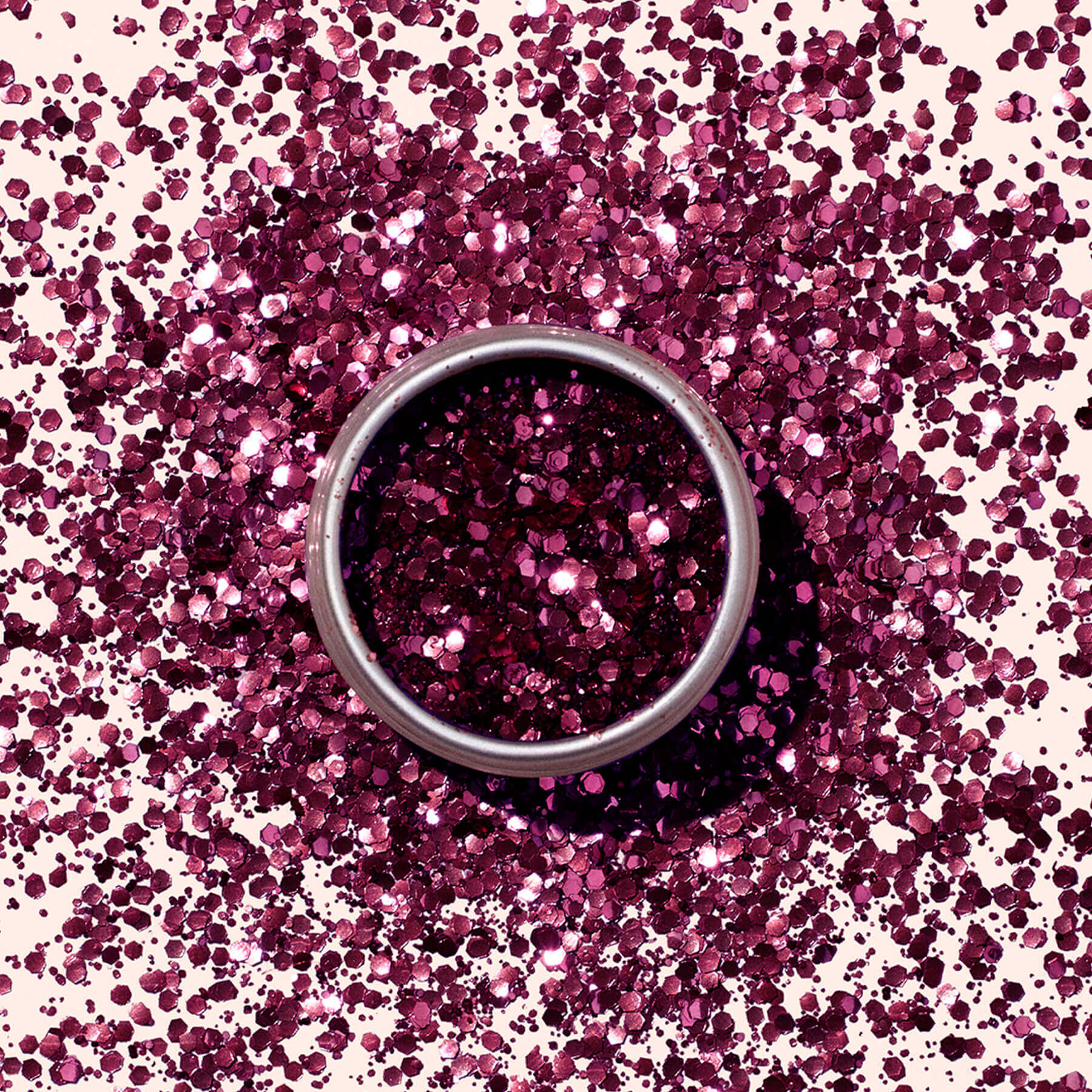 Bordeaux biodegradable glitter