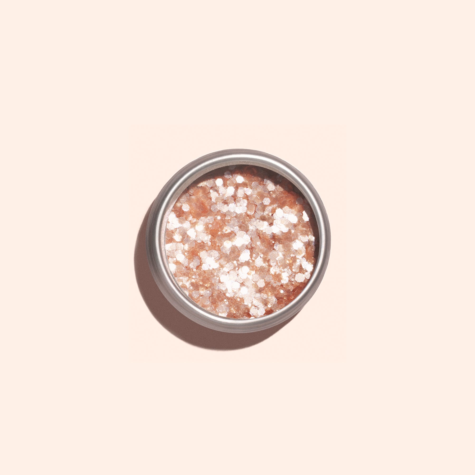 Blush biodegradable glitter