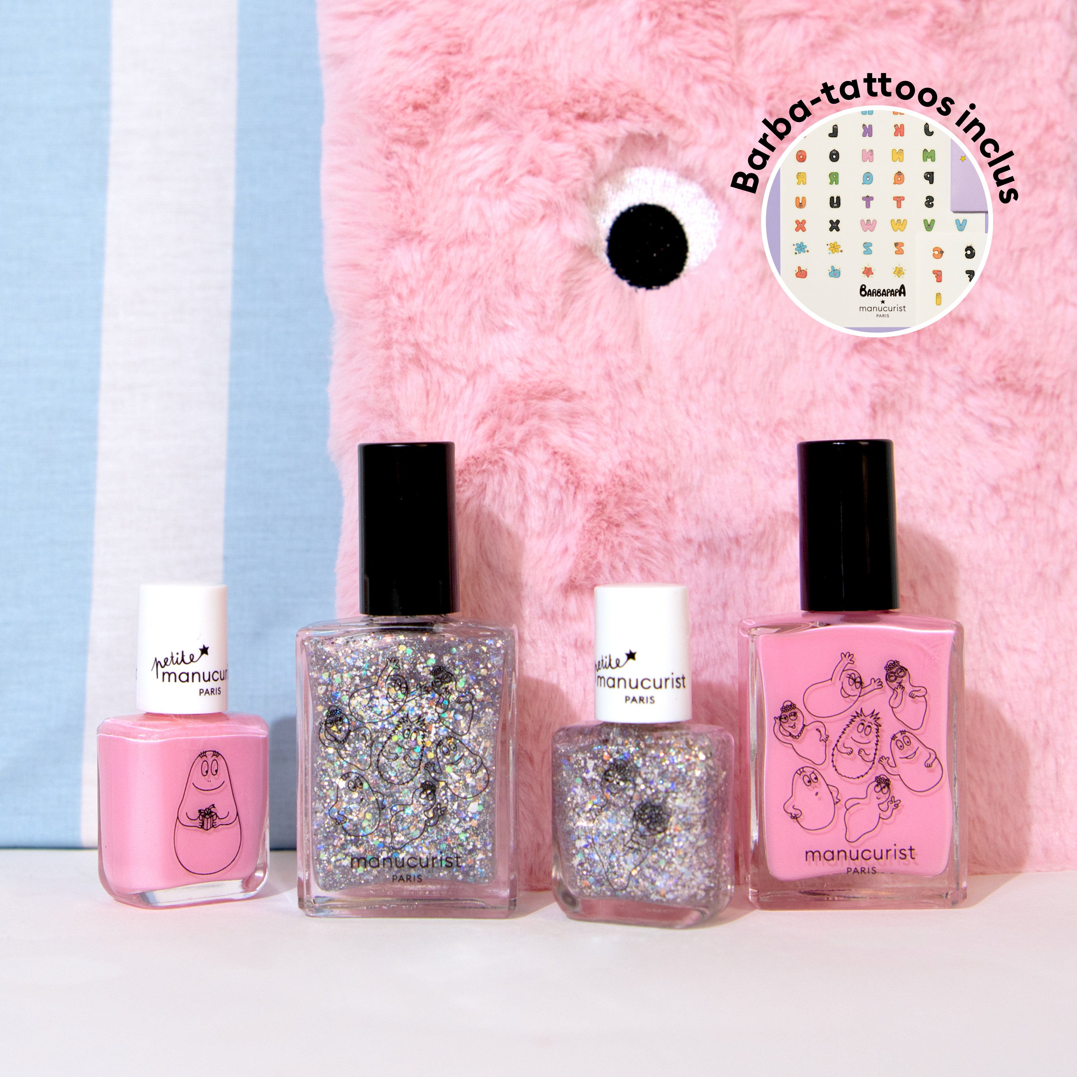 Quatuor Set Green - Barbapapa & Barbamama