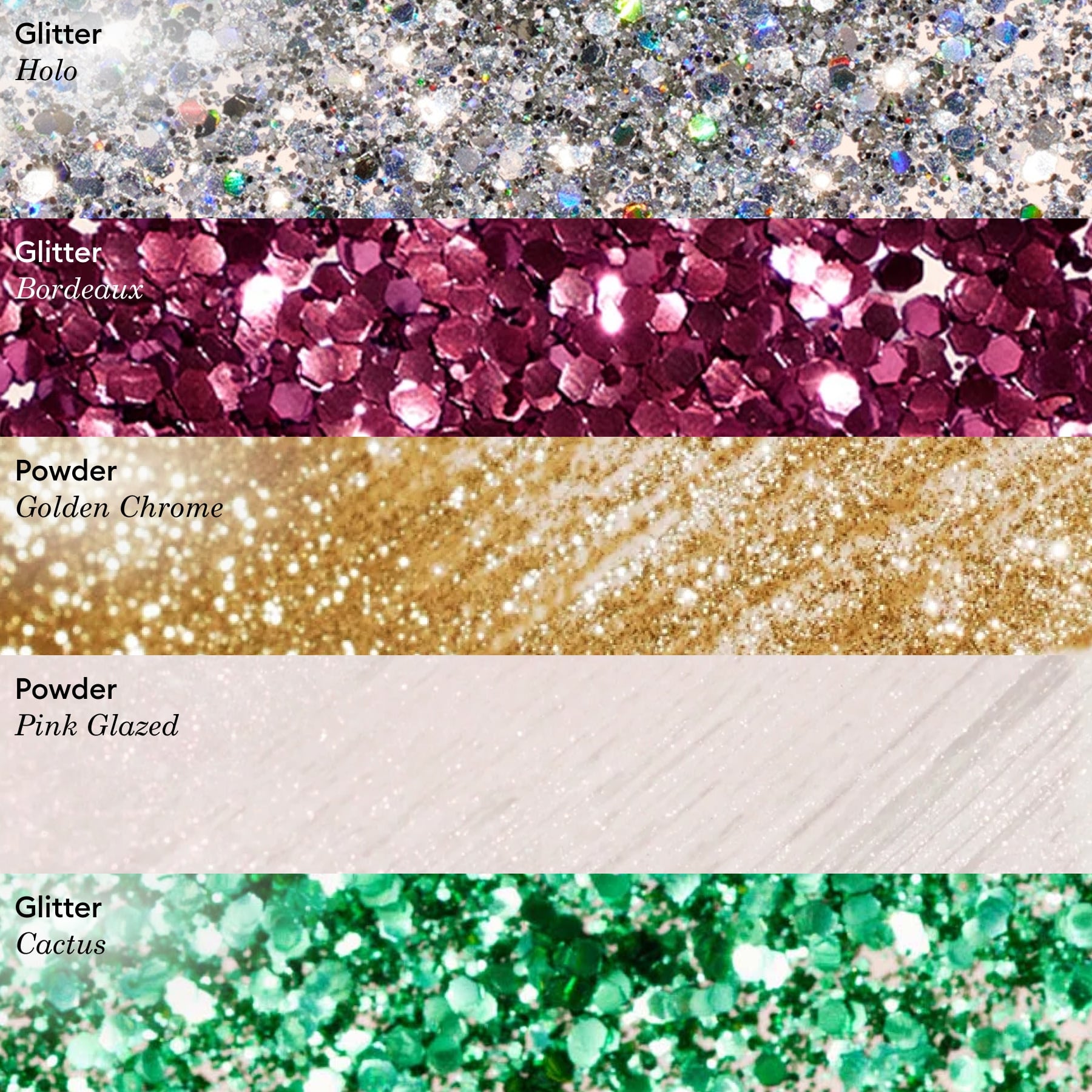 Bordeaux biodegradable glitter