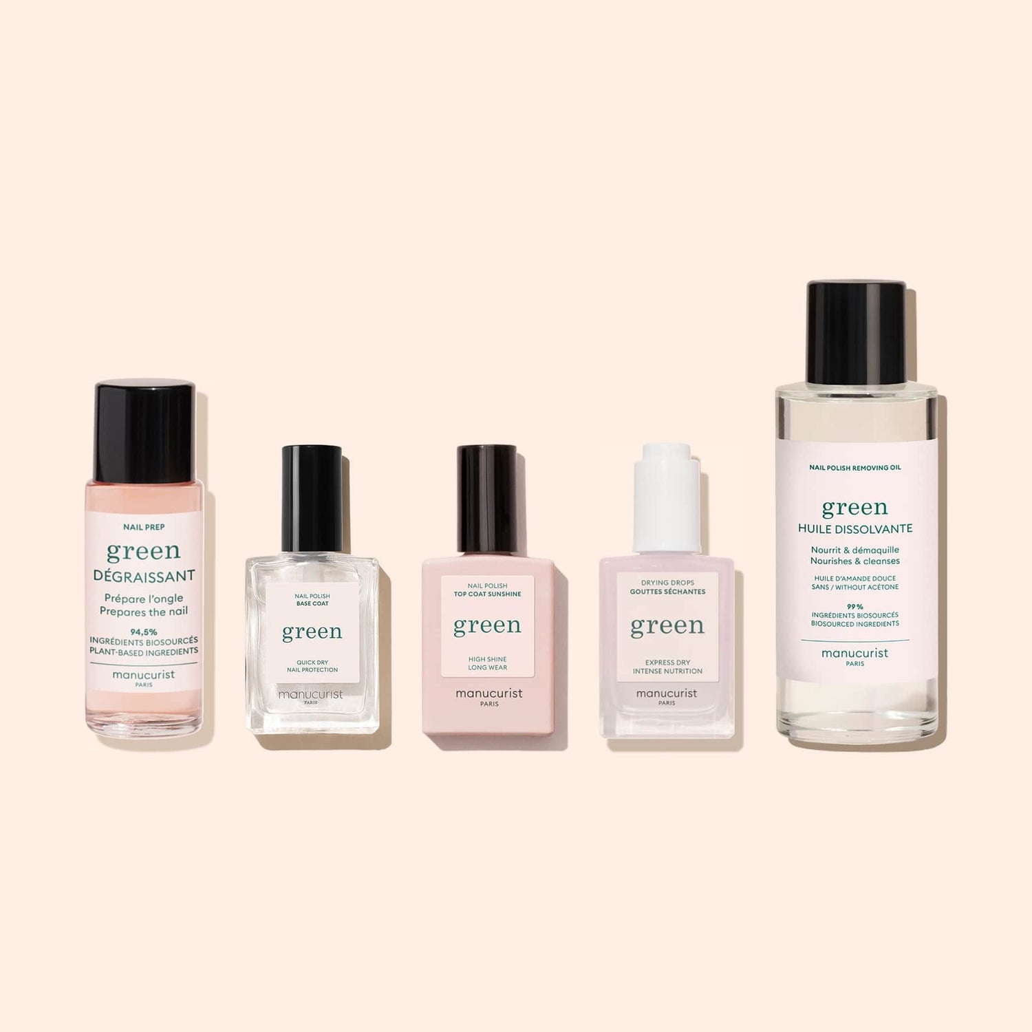 Trio Base Top Remover Green™