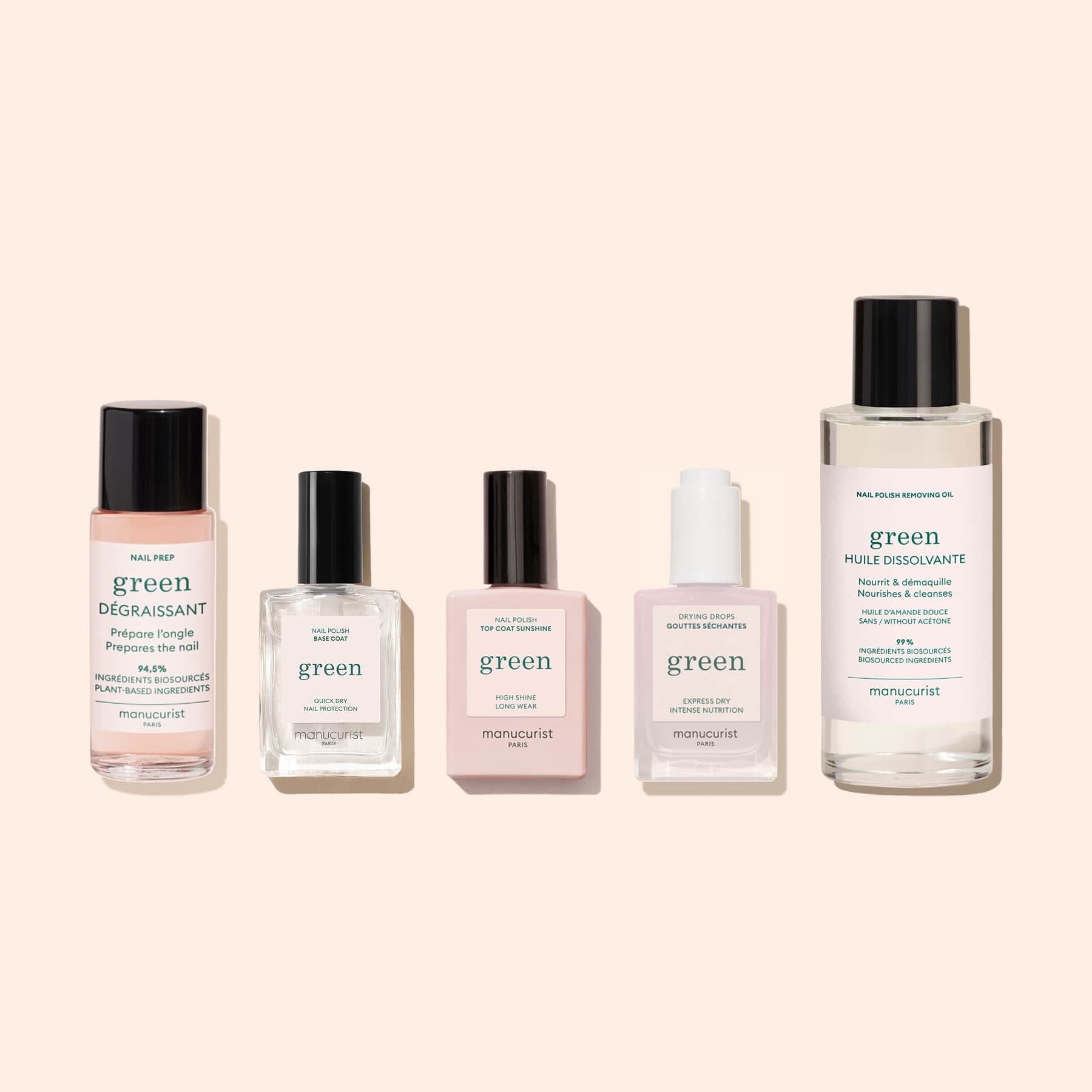 Trio Base Top Remover Green™