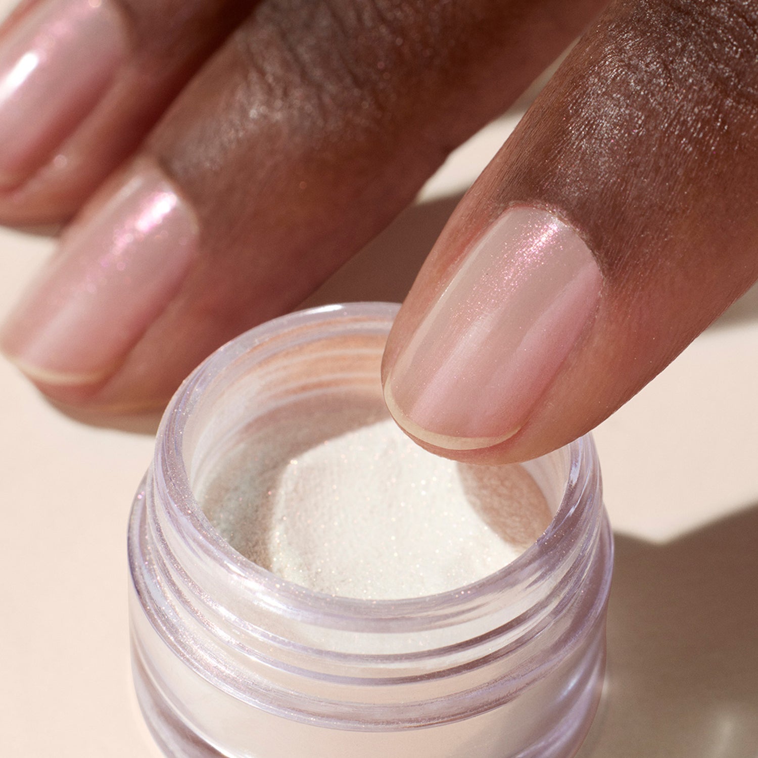 Pink Glazed Effect Powder