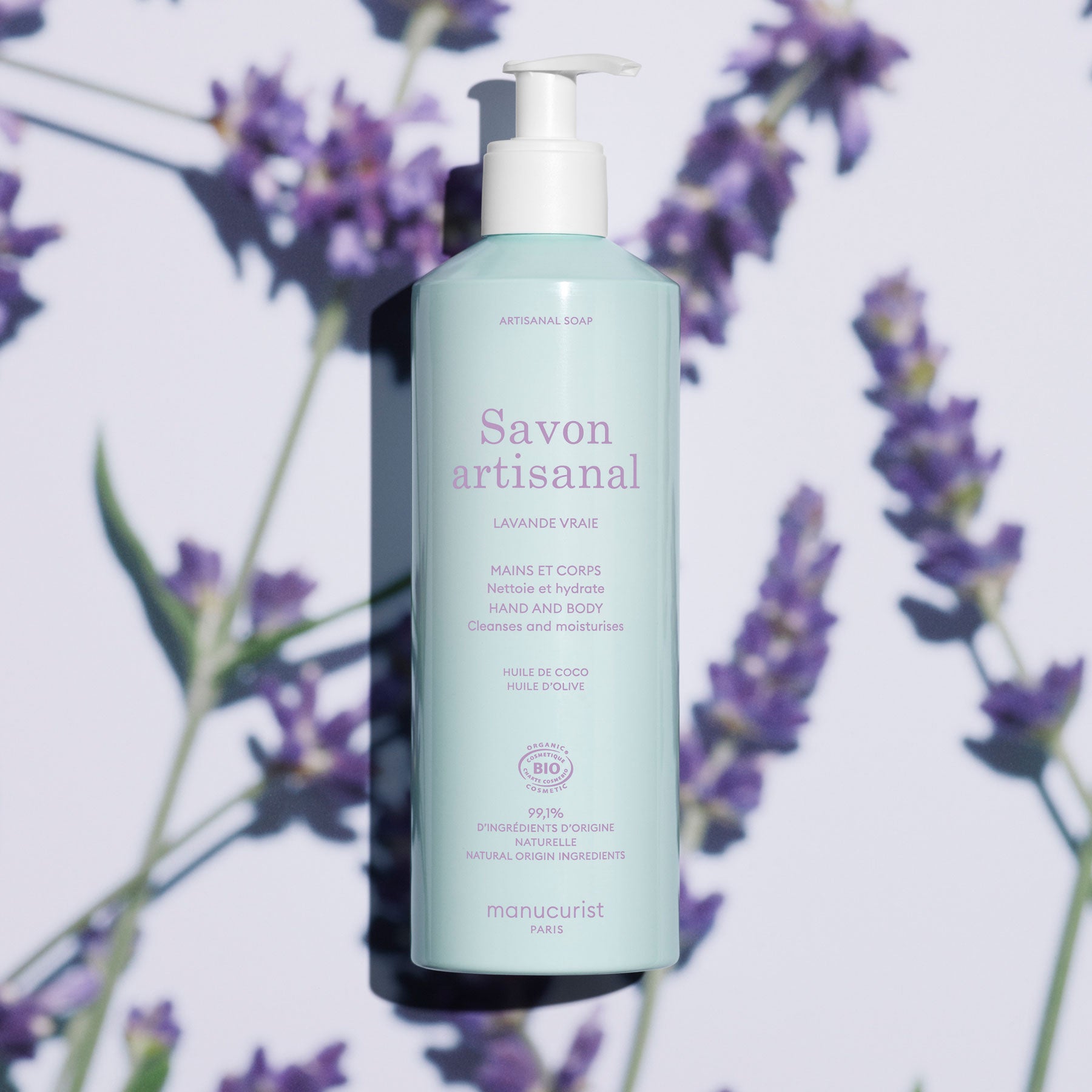 Lavande Hand & Body Wash 500ml - Cosmos Organic