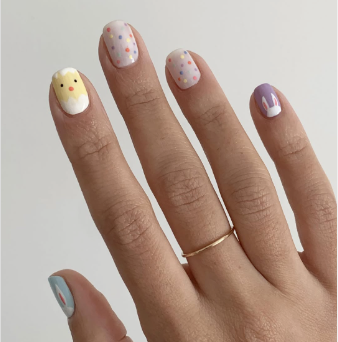 Easy Nail Art Ideas to Celebrate Easter & Spring