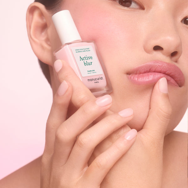 What is a blush effect manicure and how do you do it?