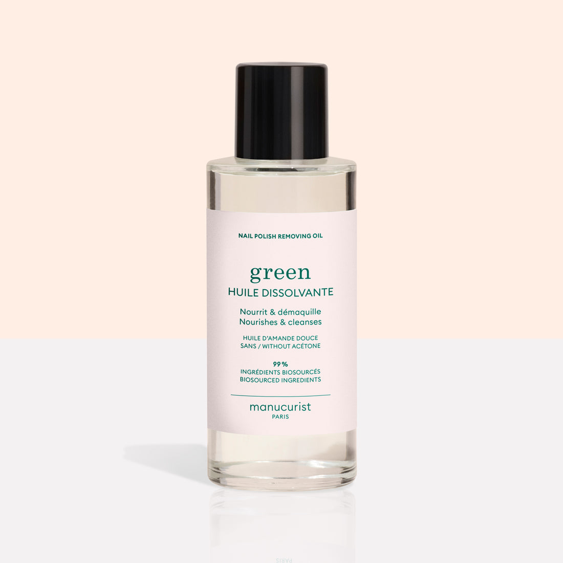 Green Nail Polish Removing Oil