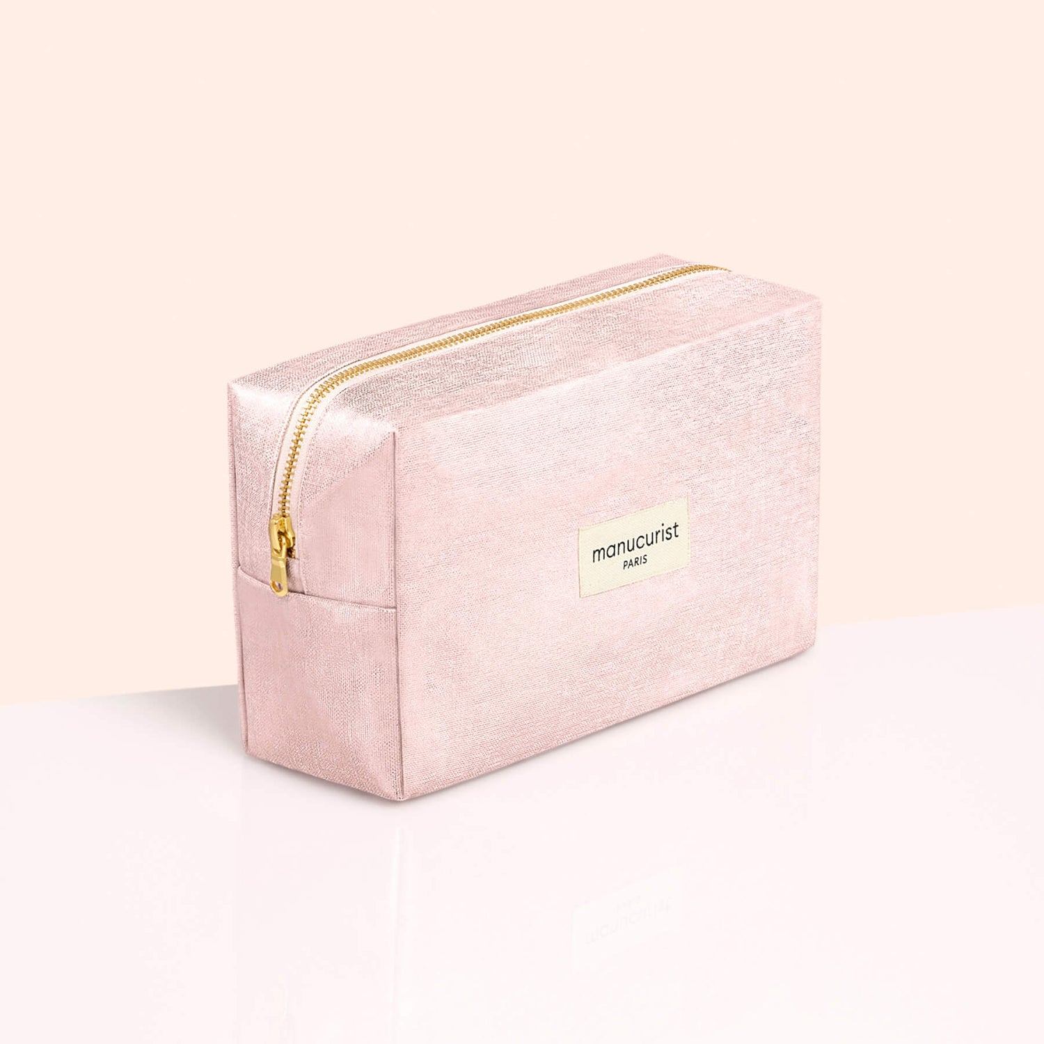 Pink Lurex Pouch