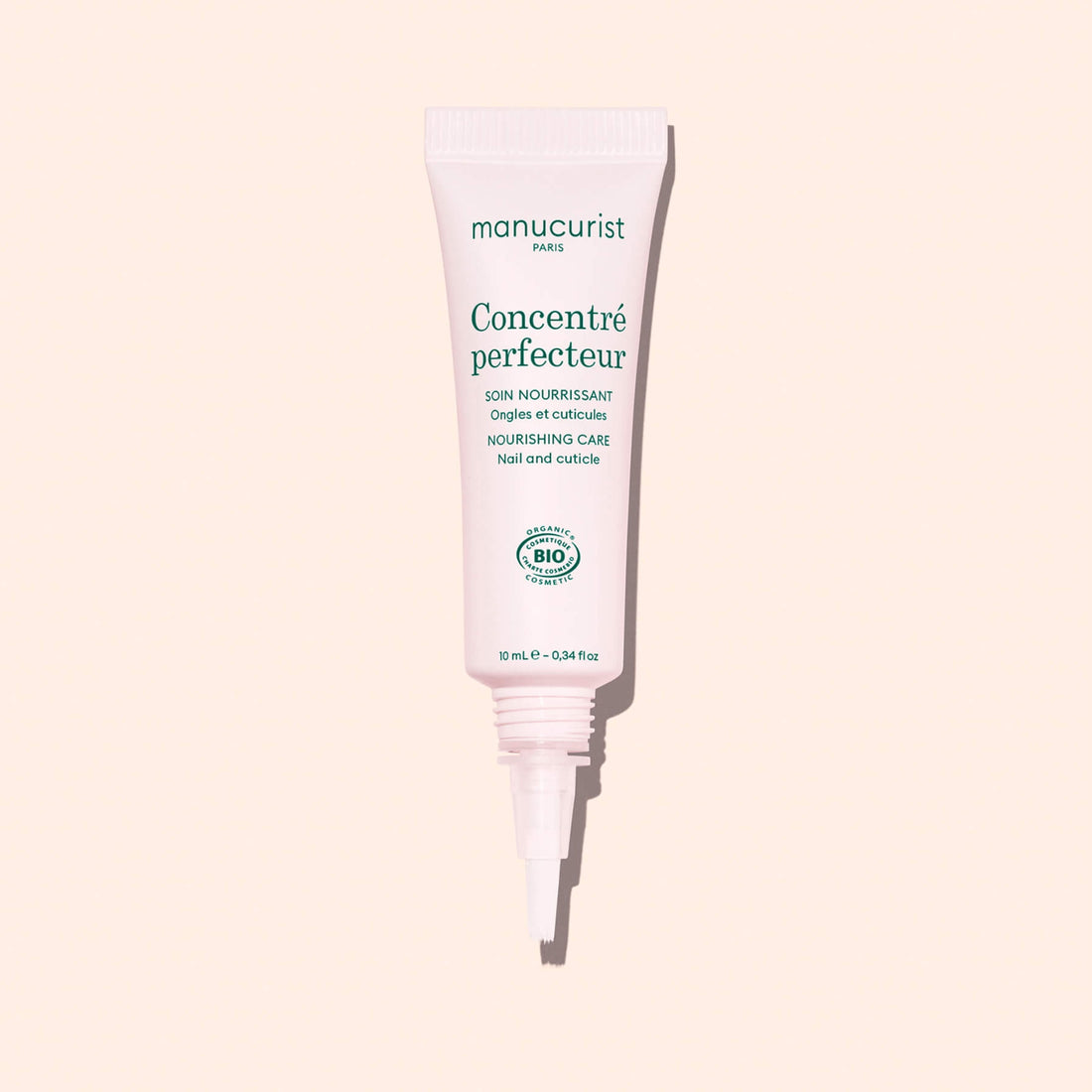 A Nourishing Nail Pen - Cosmos Organic by Manucurist with a precision applicator tip for targeted strengthening.