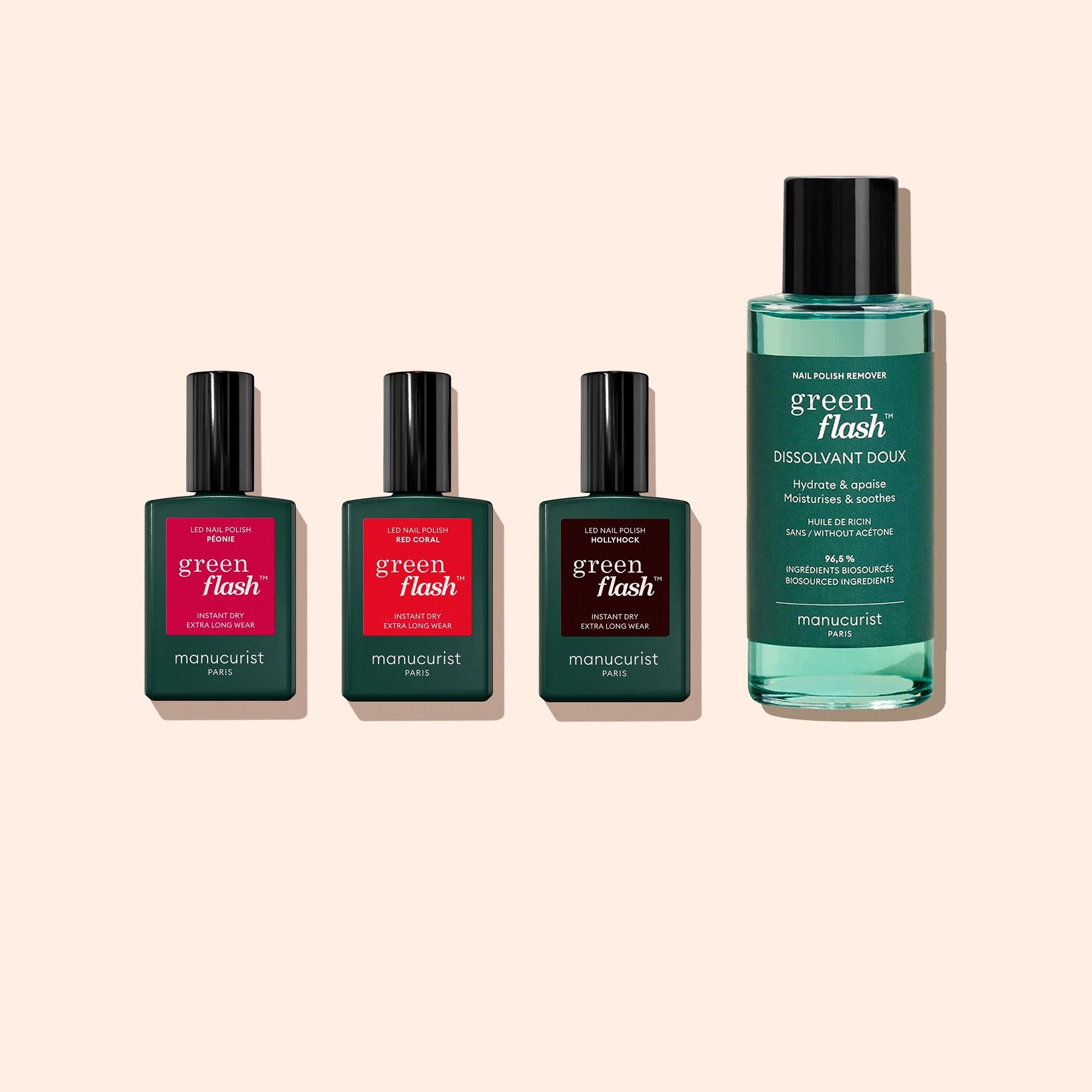 Customisable Trio Green Flash