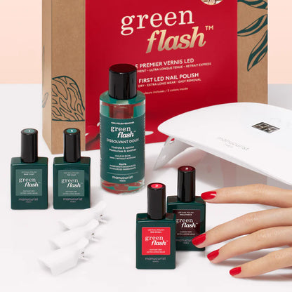 Green Flash Gift Set - LED Nail Polish | Manucurist Green Flash Gift Set - LED Nail Polish | Manucurist