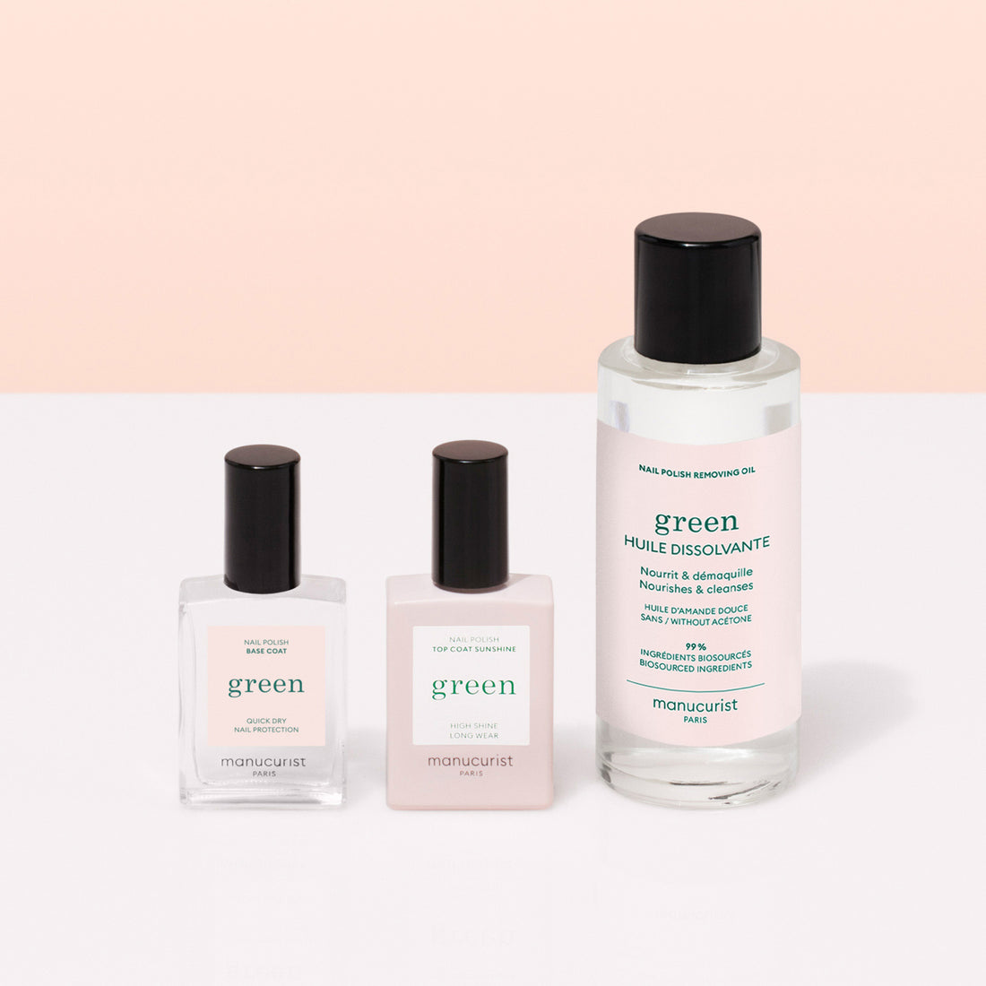Trio Base Top Remover Green™
