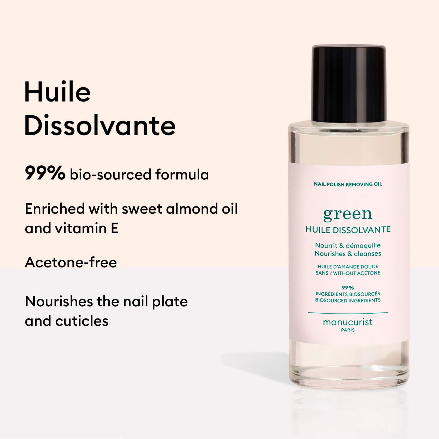 Green Nail Polish Removing Oil