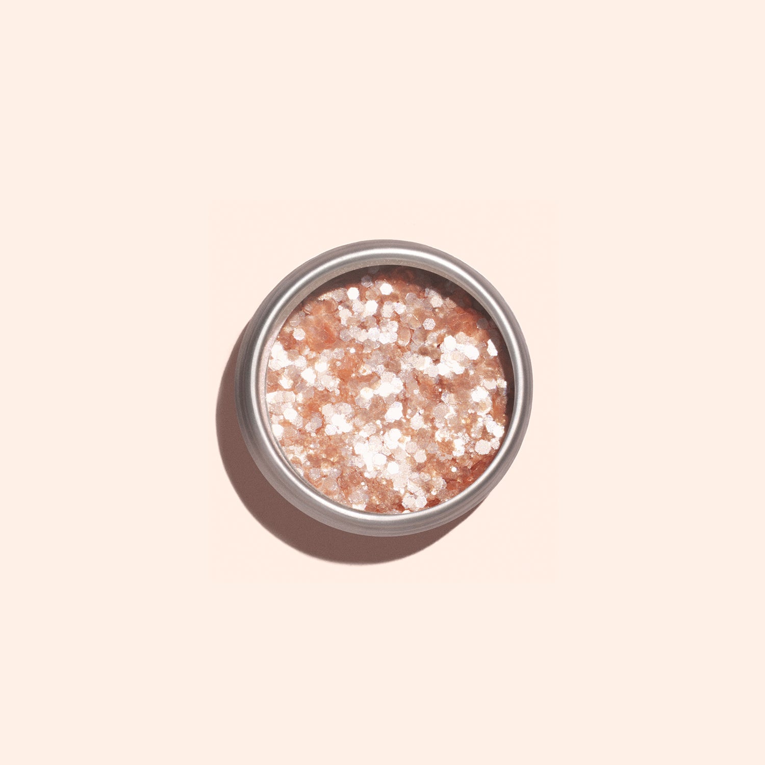 Blush biodegradable glitter