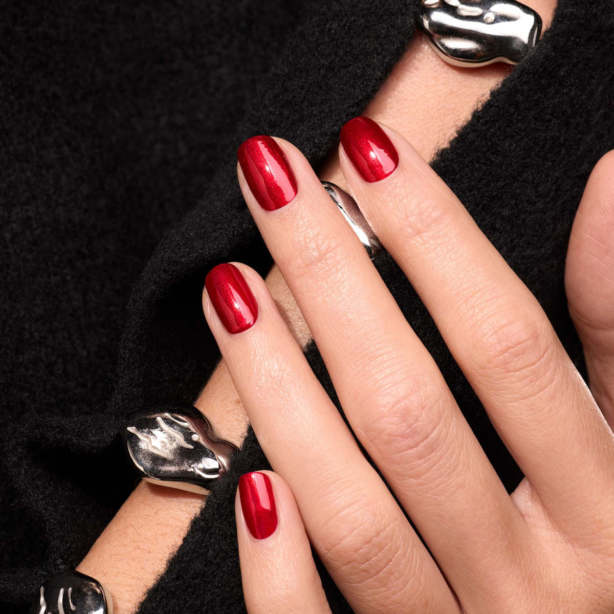 A close-up of a hand with Manucurist&