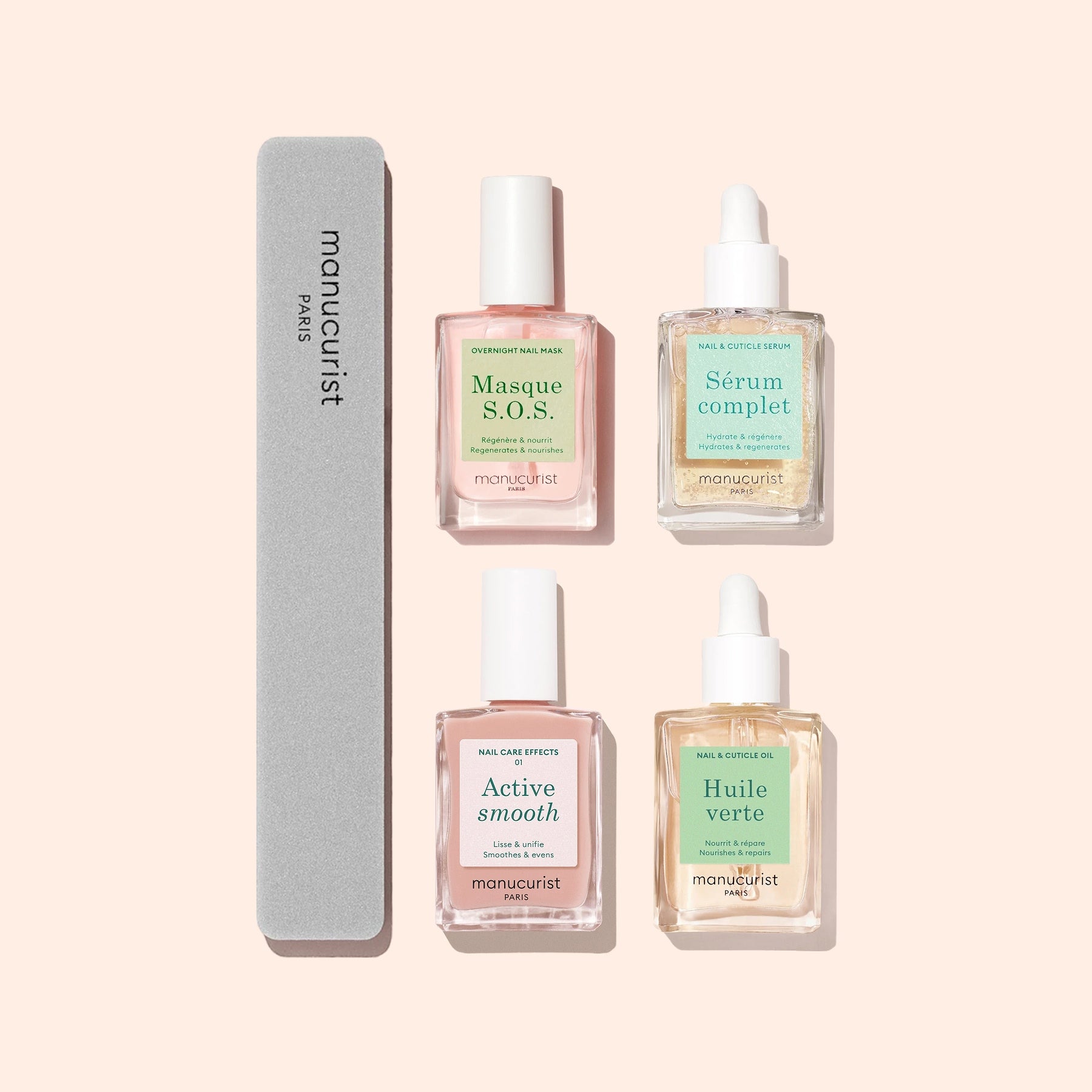 Ultimate Routine - Ridged Nails