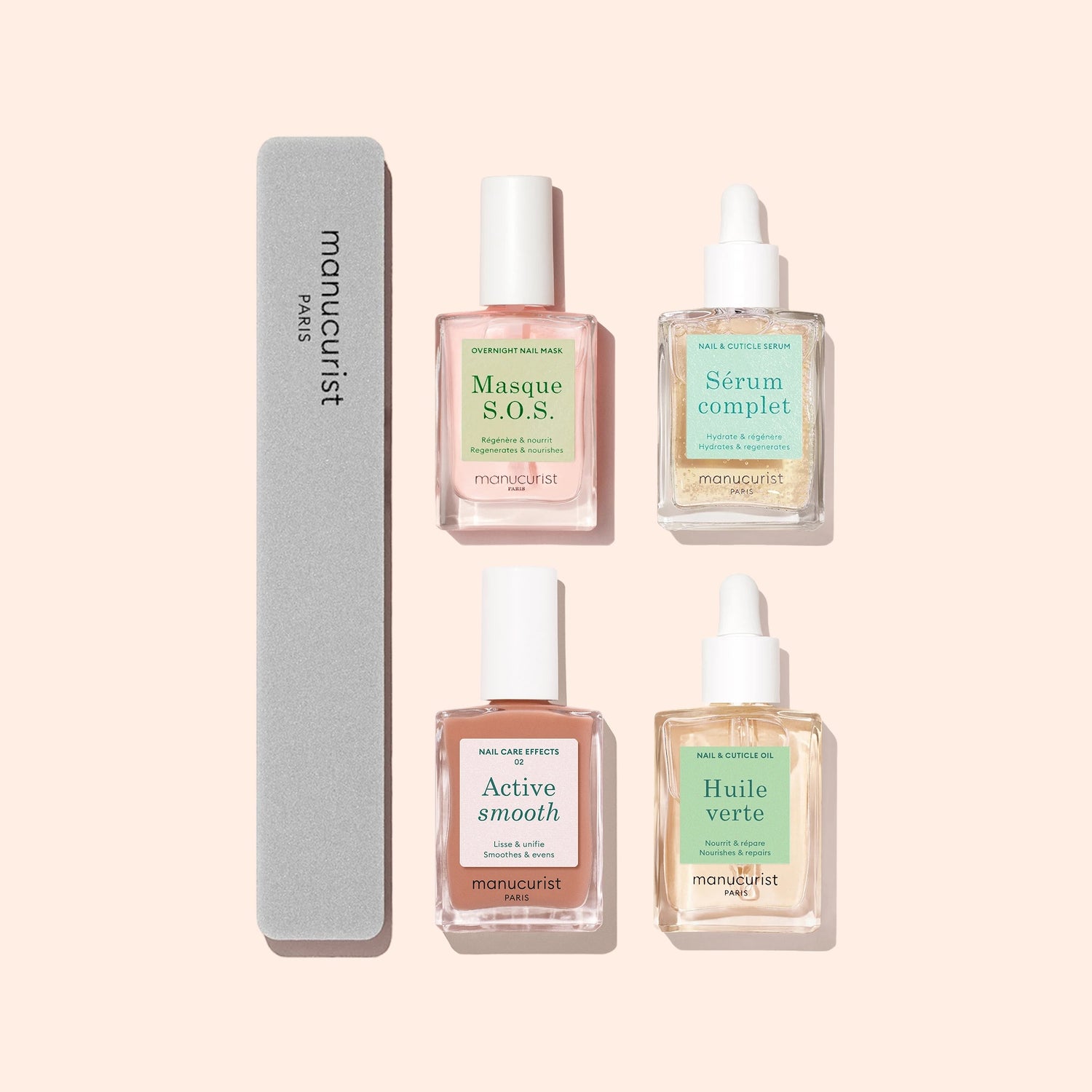 Ultimate Routine - Ridged Nails