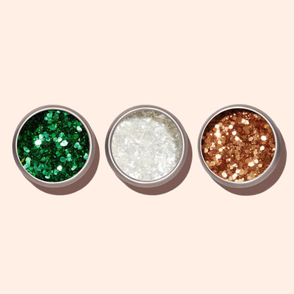 Copper biodegradable glitter