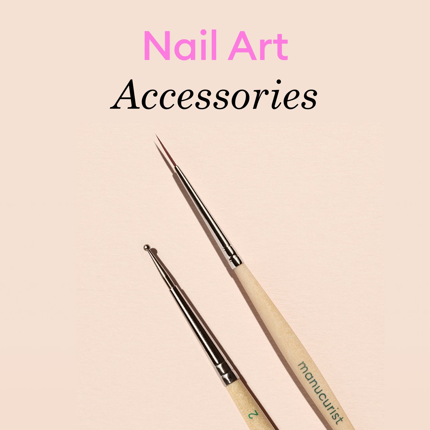 Dotting Tool & Nail Art Liner Brush Duo