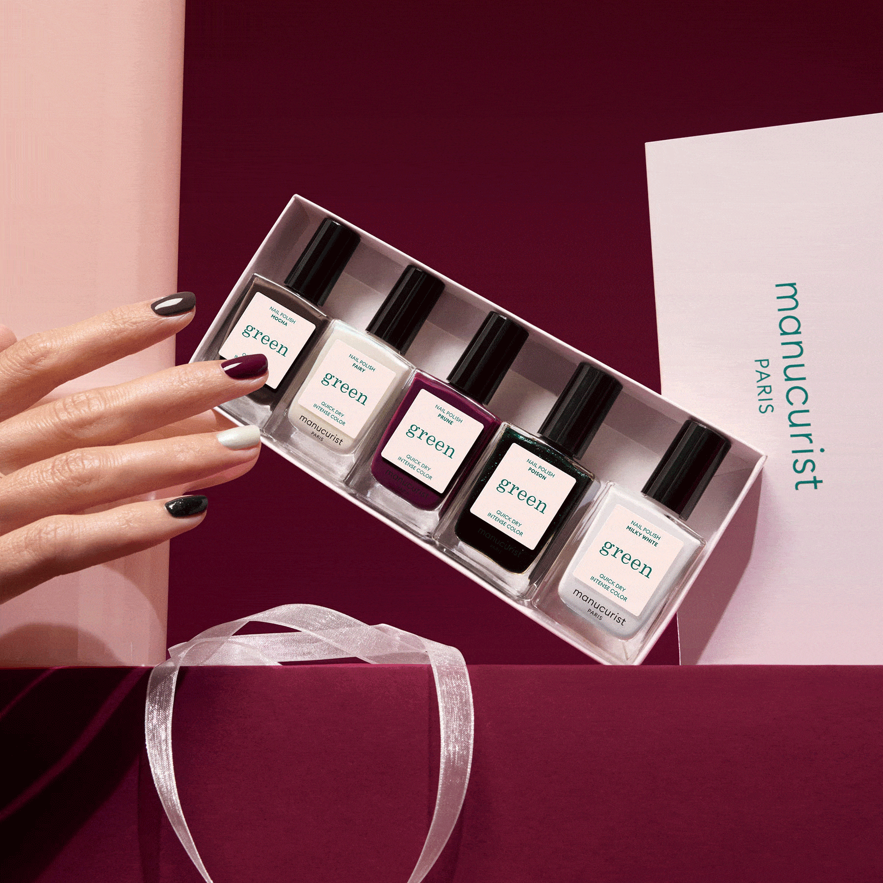 Customisable Rainbow Green