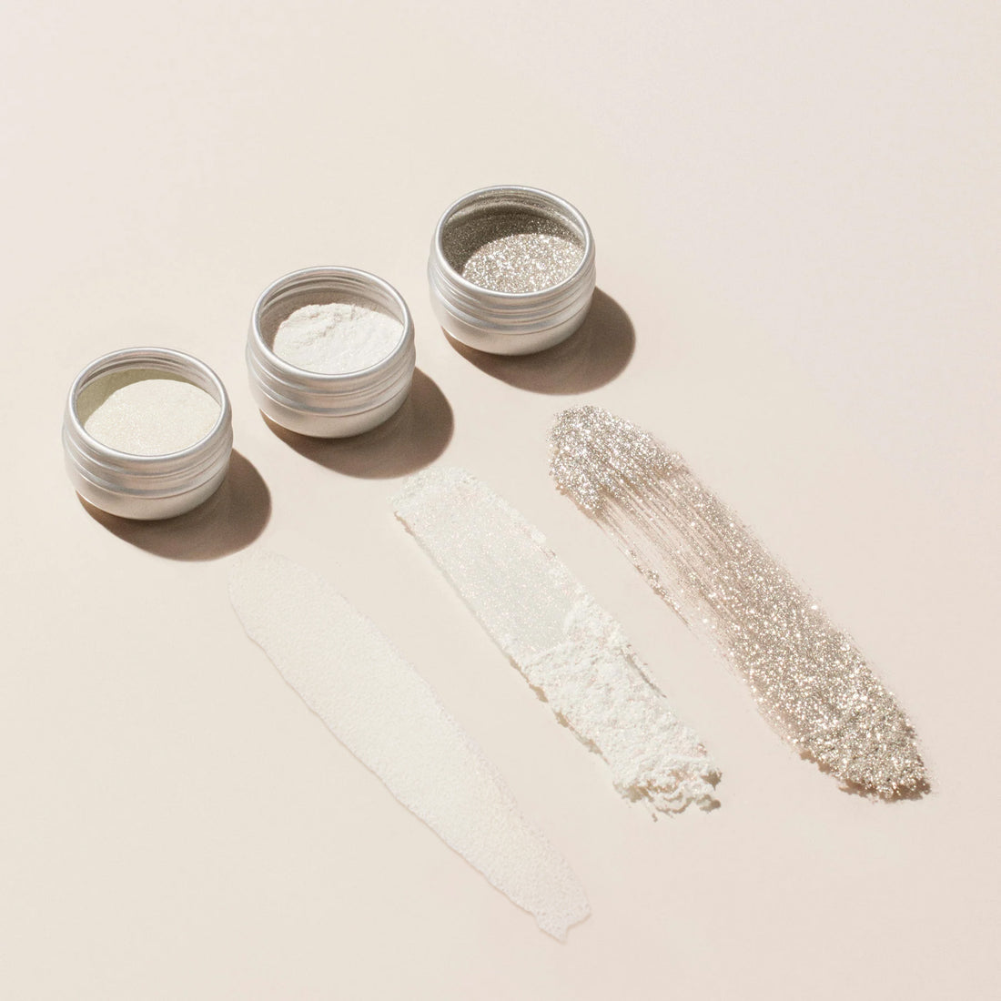 Golden Glazed, White Glazed &amp; Mirror Effect Trio