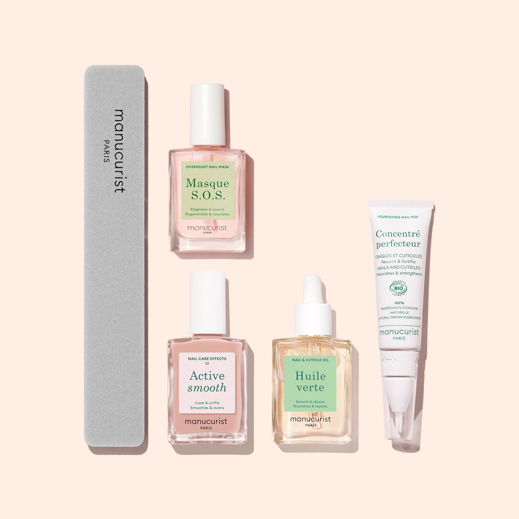 Basic Routine - Ridged Nails