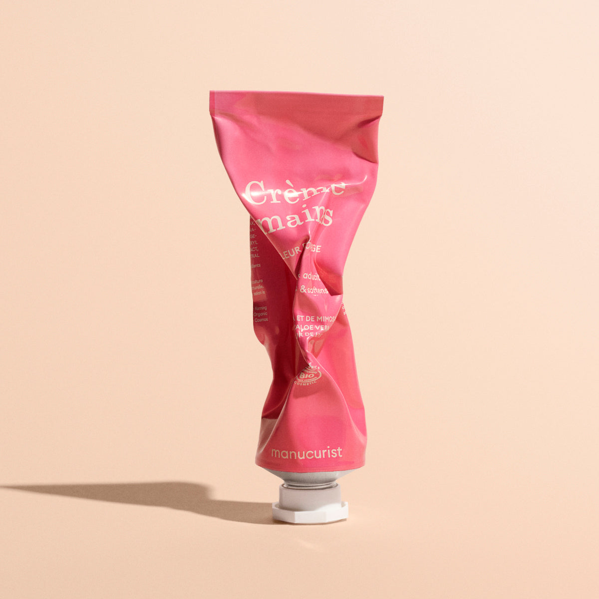 A pink tube of Manucurist’s Fleur d&