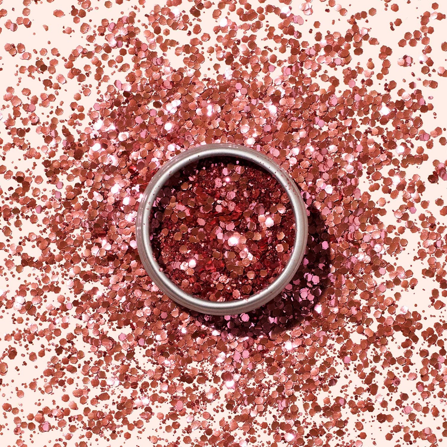Pink Quartz biodegradable glitter